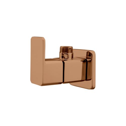 Angle Cock with Wall Flange